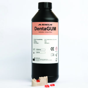 asiga dental gingiva digital 3d druck resin modelherstellung kunststoff