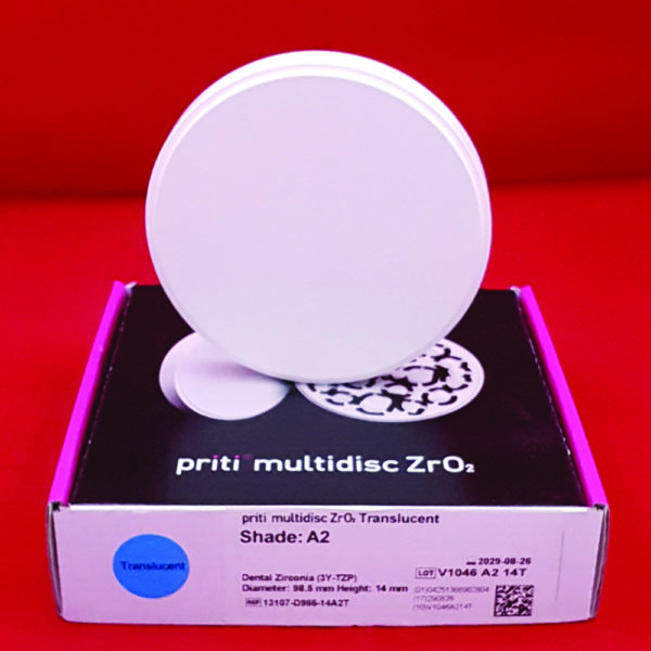 fräsrohling ronde zirkon pritidenta priti momochrom translucent transluzent 98 5mm