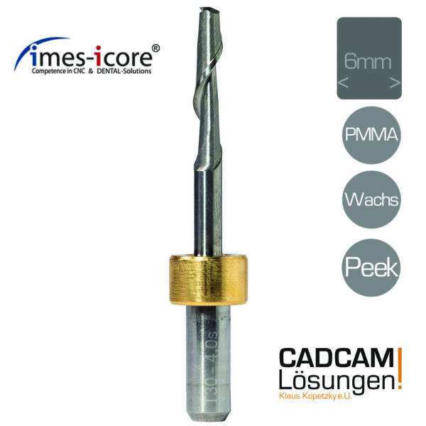 imes icore 4.0mm 6mm shaft milling tool long 32mm einschneider pmma wachs peek t30