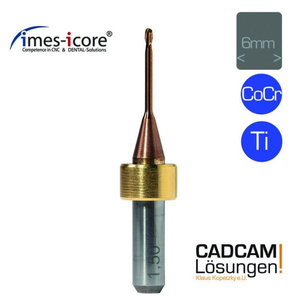 imes icore 1.5mm 6mm milling tool kanal titan cocr t64