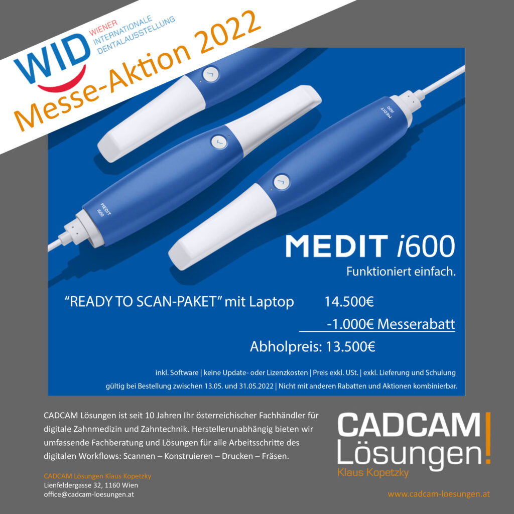 medit i600 ready to scan cadcam loesungen wid aktion